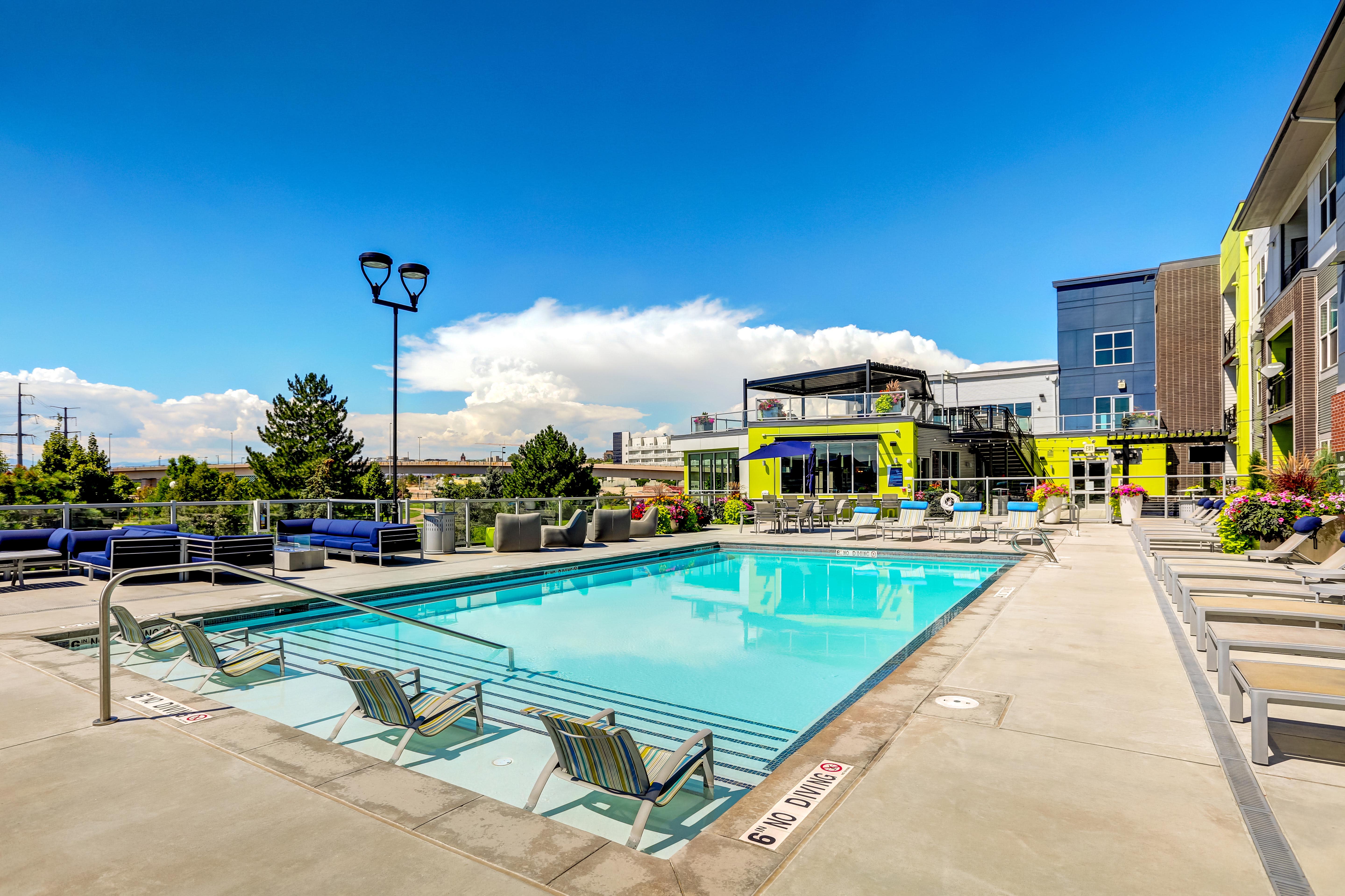 Westend rooftop pool hero image - Denver, CO